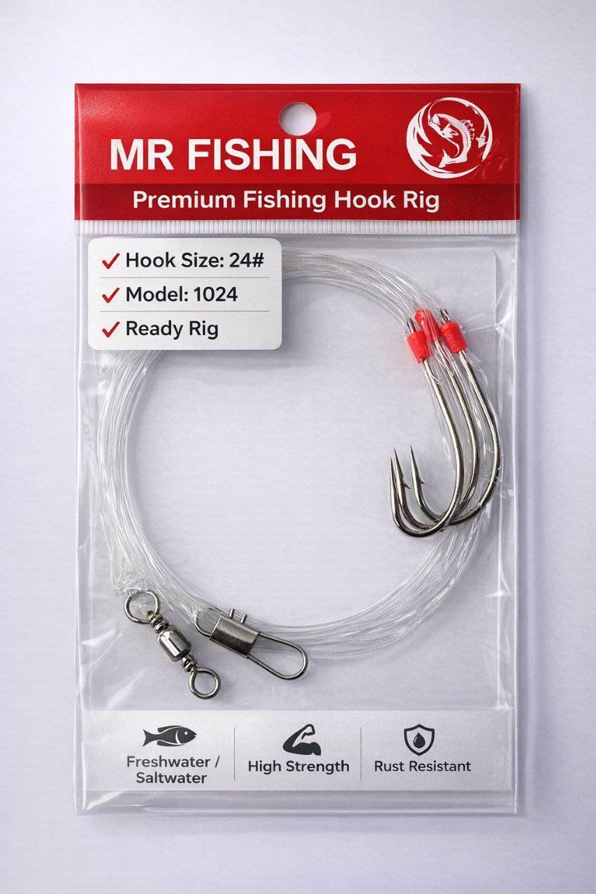 Best Fishing Hook Rig | Strong & Rust Resistant Fishing Hooks