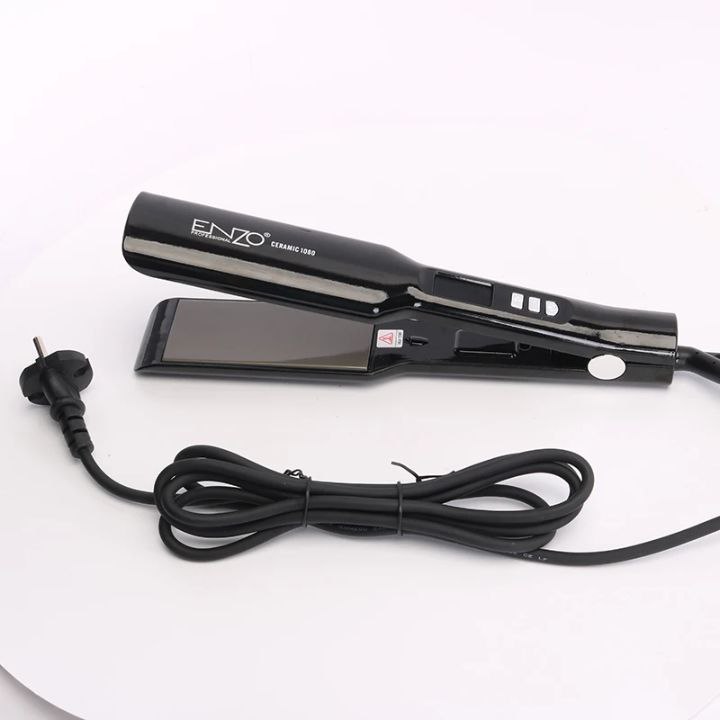 ENZO EN-5188 Nano Titanium Keratin Hair Straightener & Essential Oil