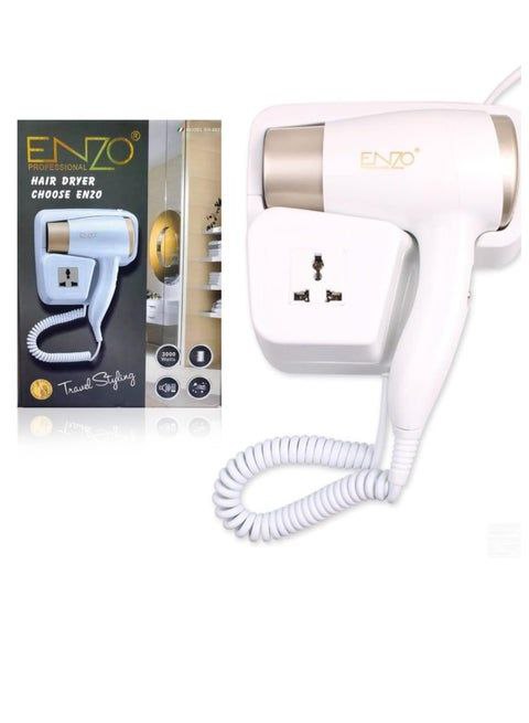 Enzo EN-6622 Professional Wall-Mounted Hair Dryer
