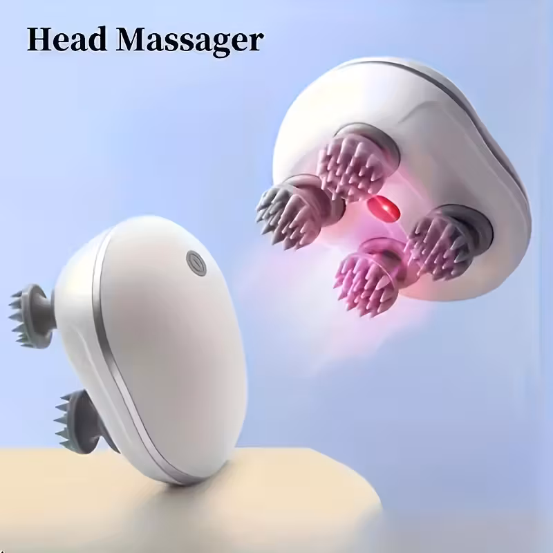 Electric Scalp Massager: Promote Hair Growth & Relieve Stress