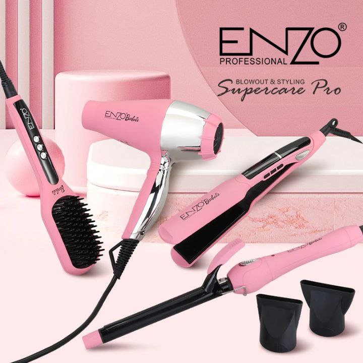 ENZO Professional Home Hair Styling Care Kit Gift 	EN-6313